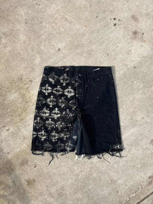 1/1 Bleached Denim Shorts – #01